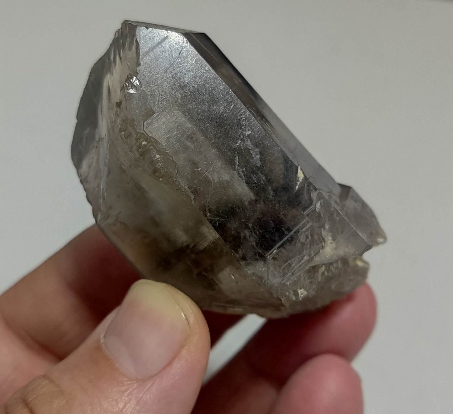 An Aesthetic Naturally terminated specimen of Smoky Quartz 107 grams