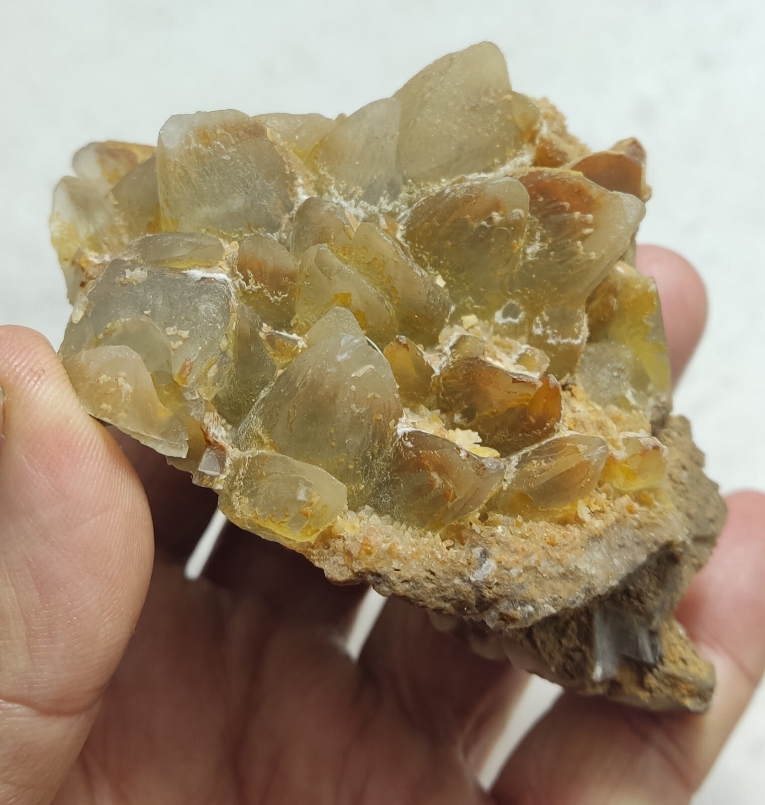 An amazing specimen of calcite 332 grams