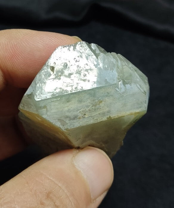 Double Terminated Smoky Light Blue Quartz with Chlorite Inclusions 101 grams