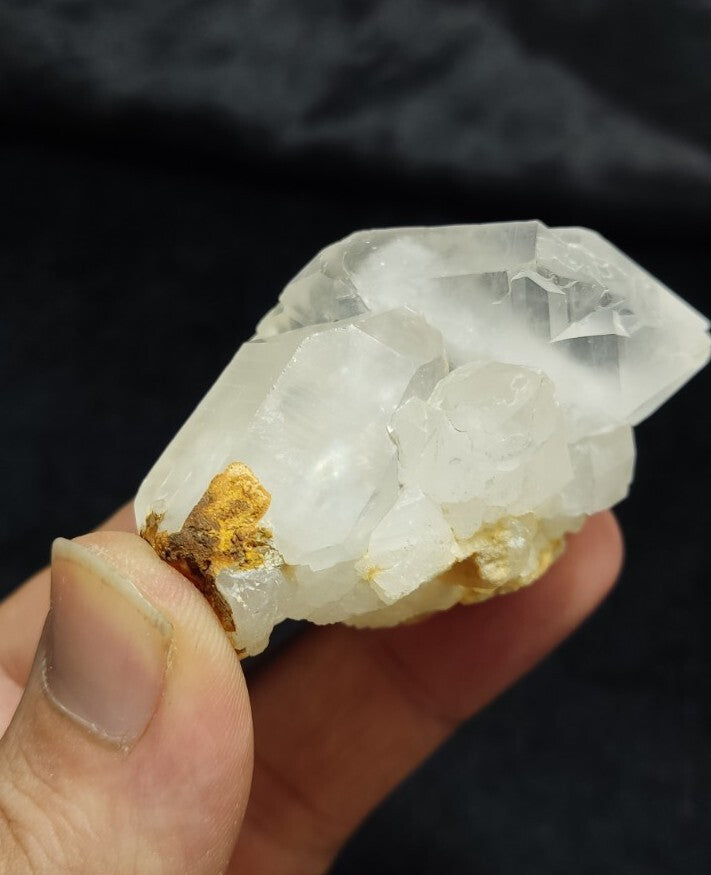 Natural Gwindel Quartz Crystal 67 grams
