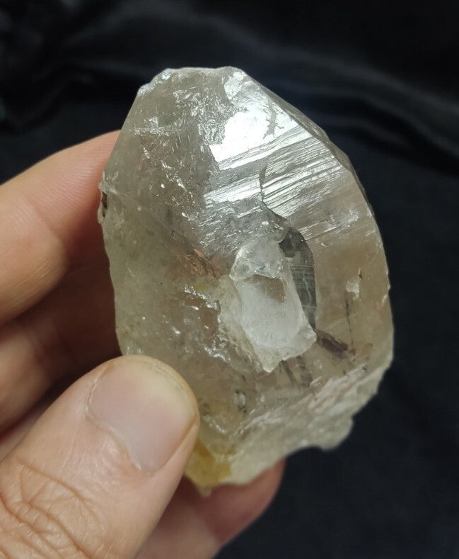 Natural terminated Quartz with Siderite  167 grams
