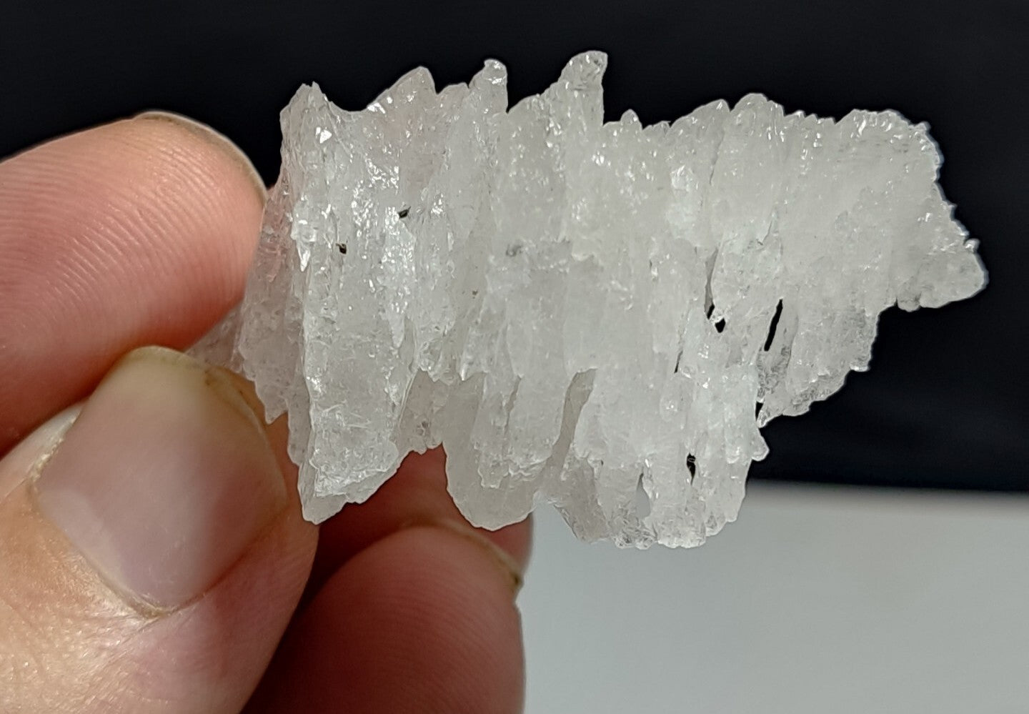 Fully Etched Quartz Crystal 22 grams