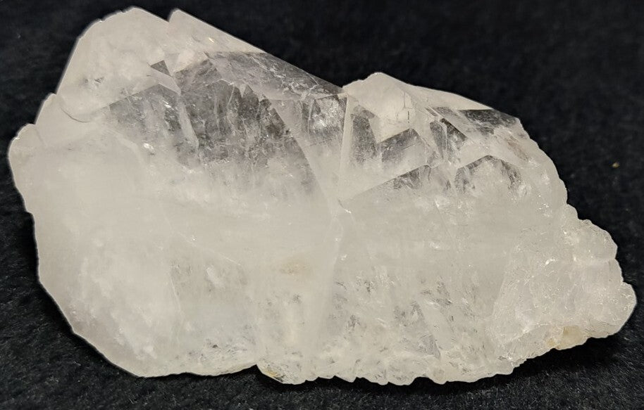 Natural Fully Terminated Twin Formations Clear Quartz 78 grams