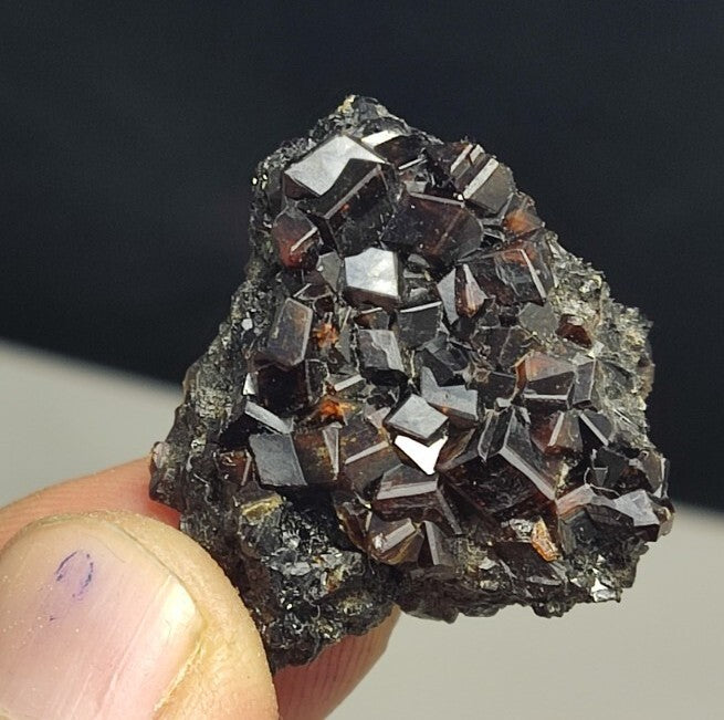 Thumbnail Natural Andradite Garnets Cluster 15 grams