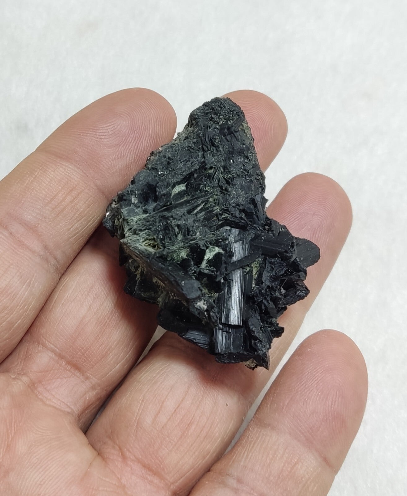 An Aesthetic specimen of epidote crystal 38 grams