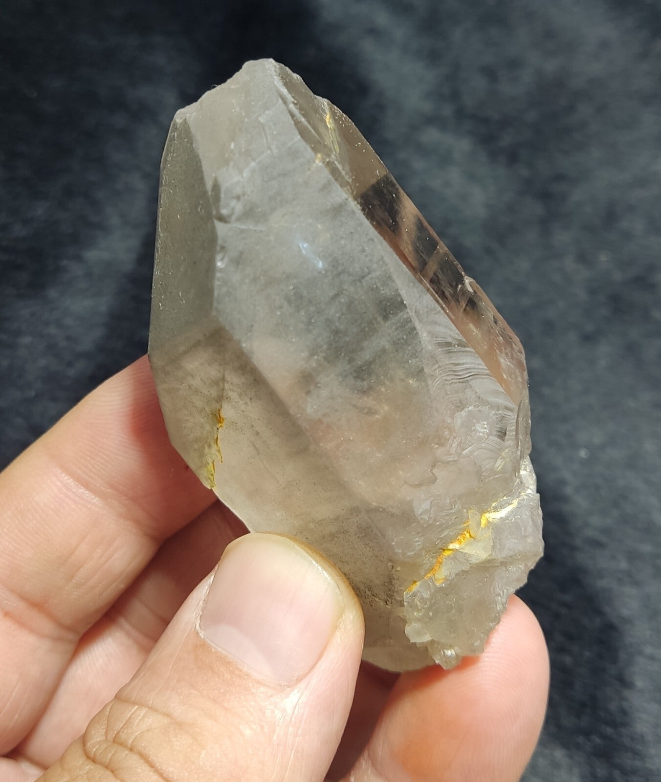 An Aesthetic Naturally terminated specimen of Smoky Quartz 98 grams