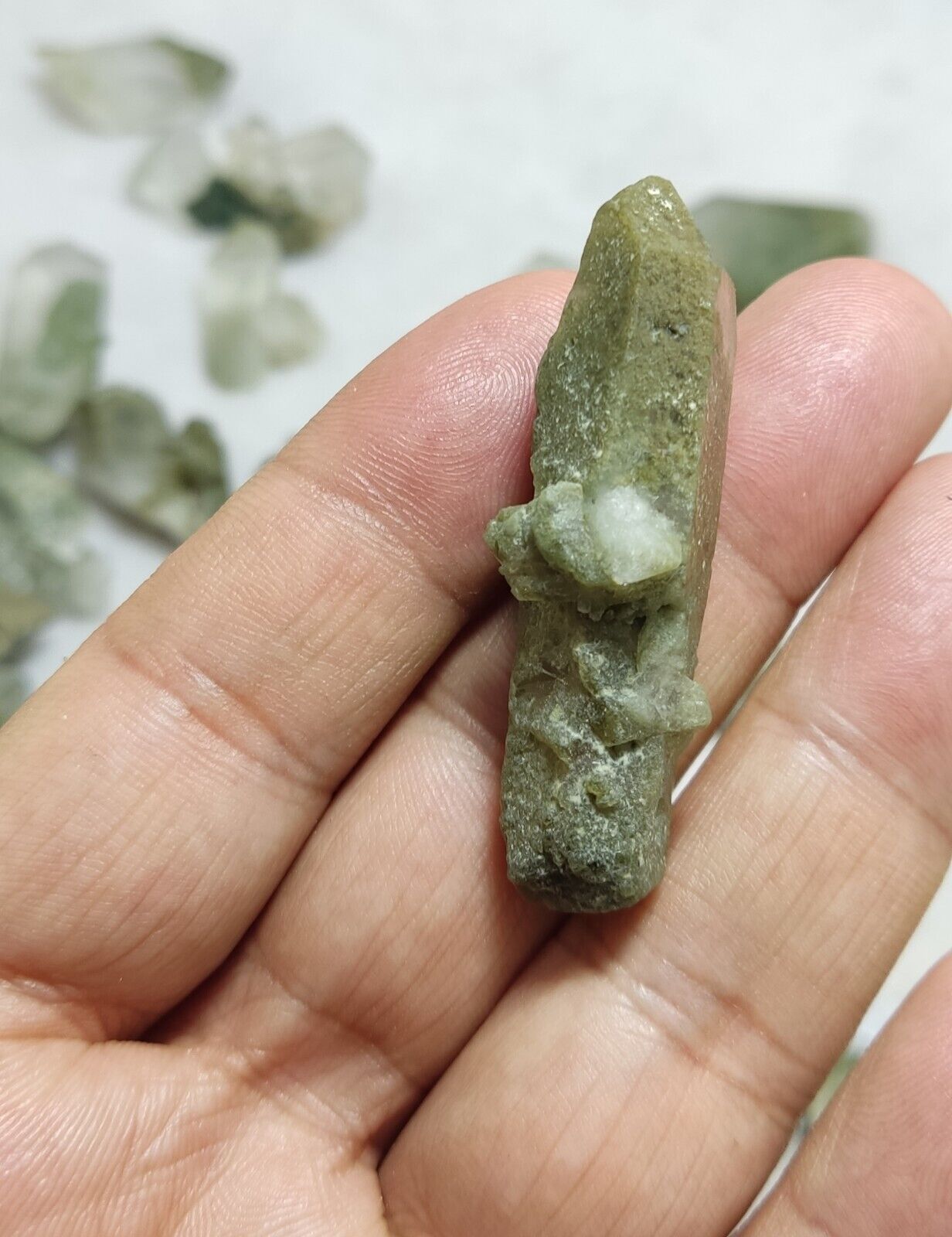 345 grams Chlorite Quartz crystals