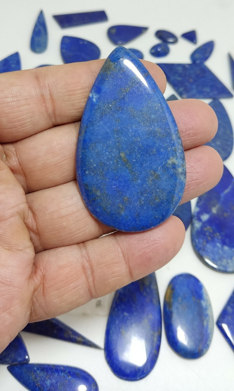 333 grams Lapis Lazuli Polished Cabochons