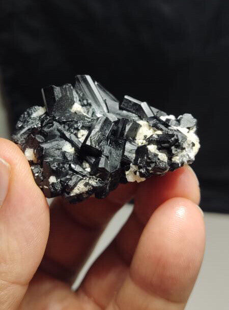 Black tourmaline cluster 38g, 5x3x2cm