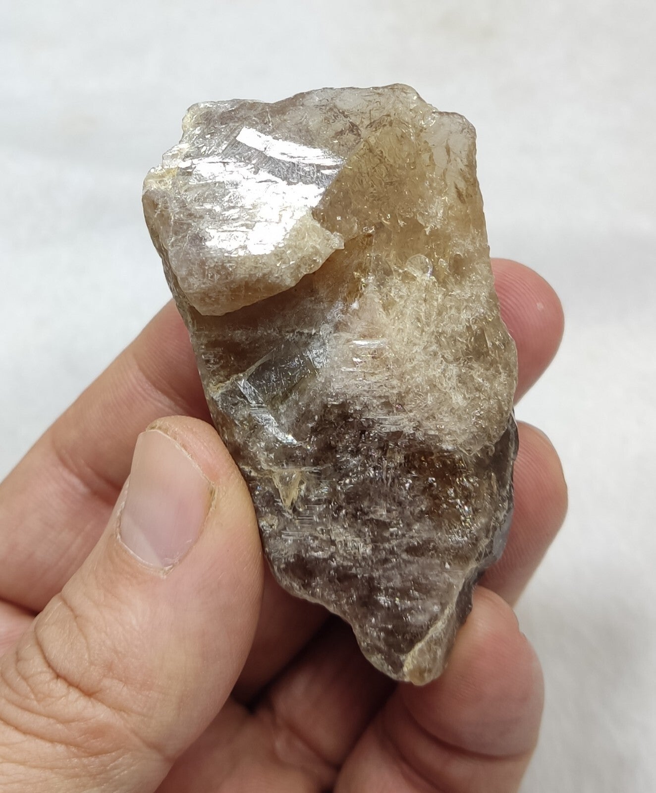 Natural axinite crystal 84 grams