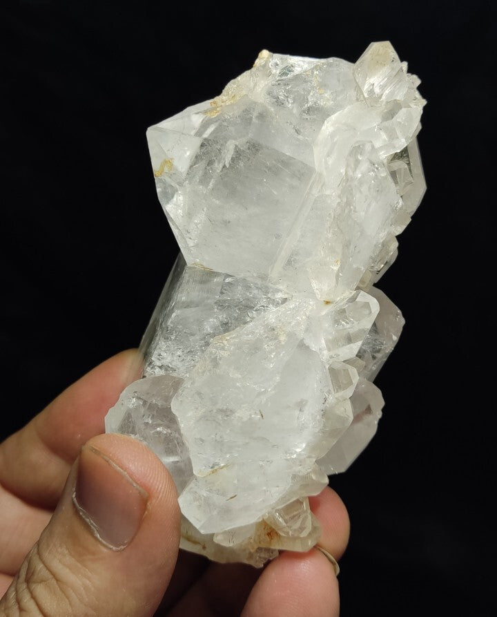 Natural Faden quartz Cluster 278 grams