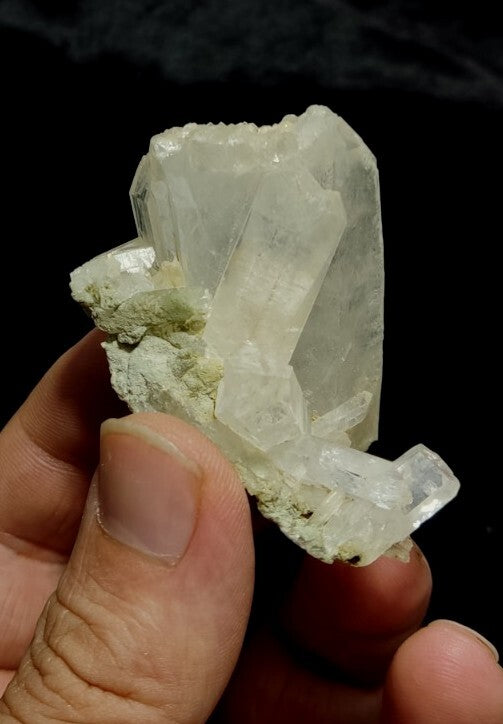 Chlorite Quartz Crystal 71 grams