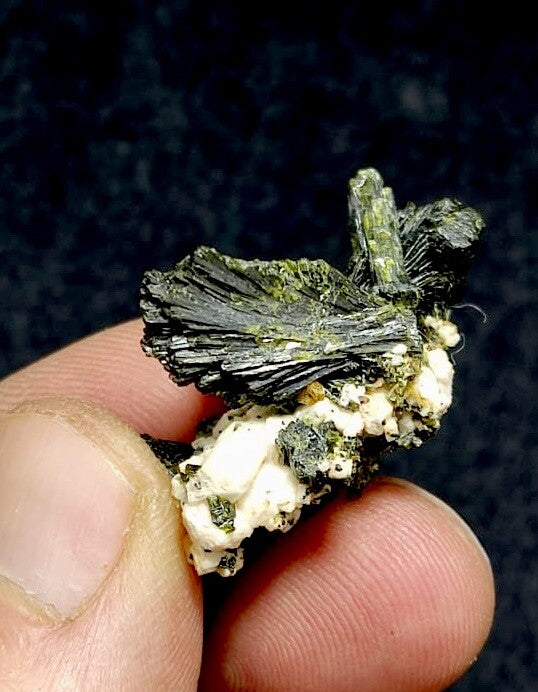 Natural Epidote On Matrix 8.5 Grams.