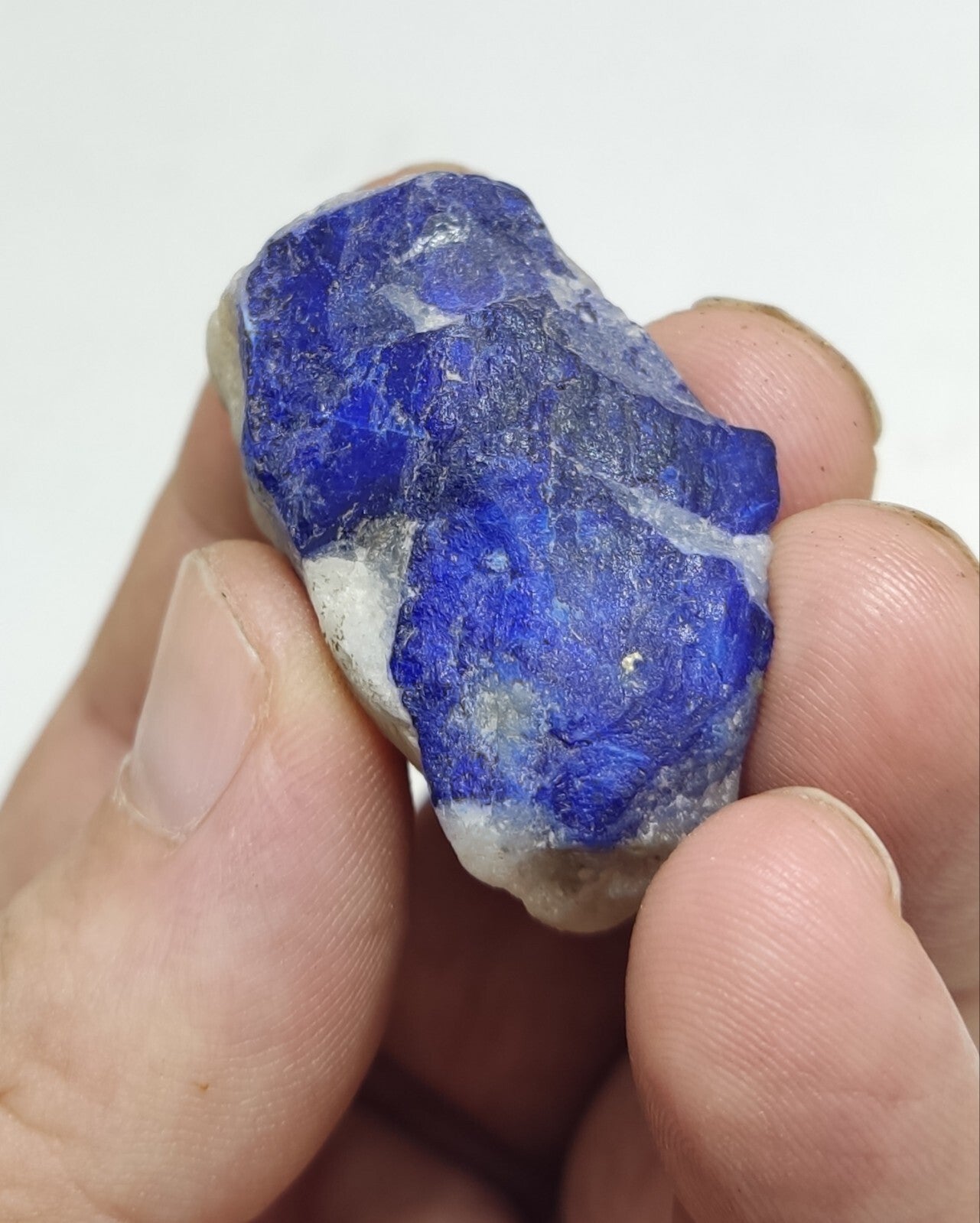 An Aesthetic specimen of lazurite on matrix 28 grams