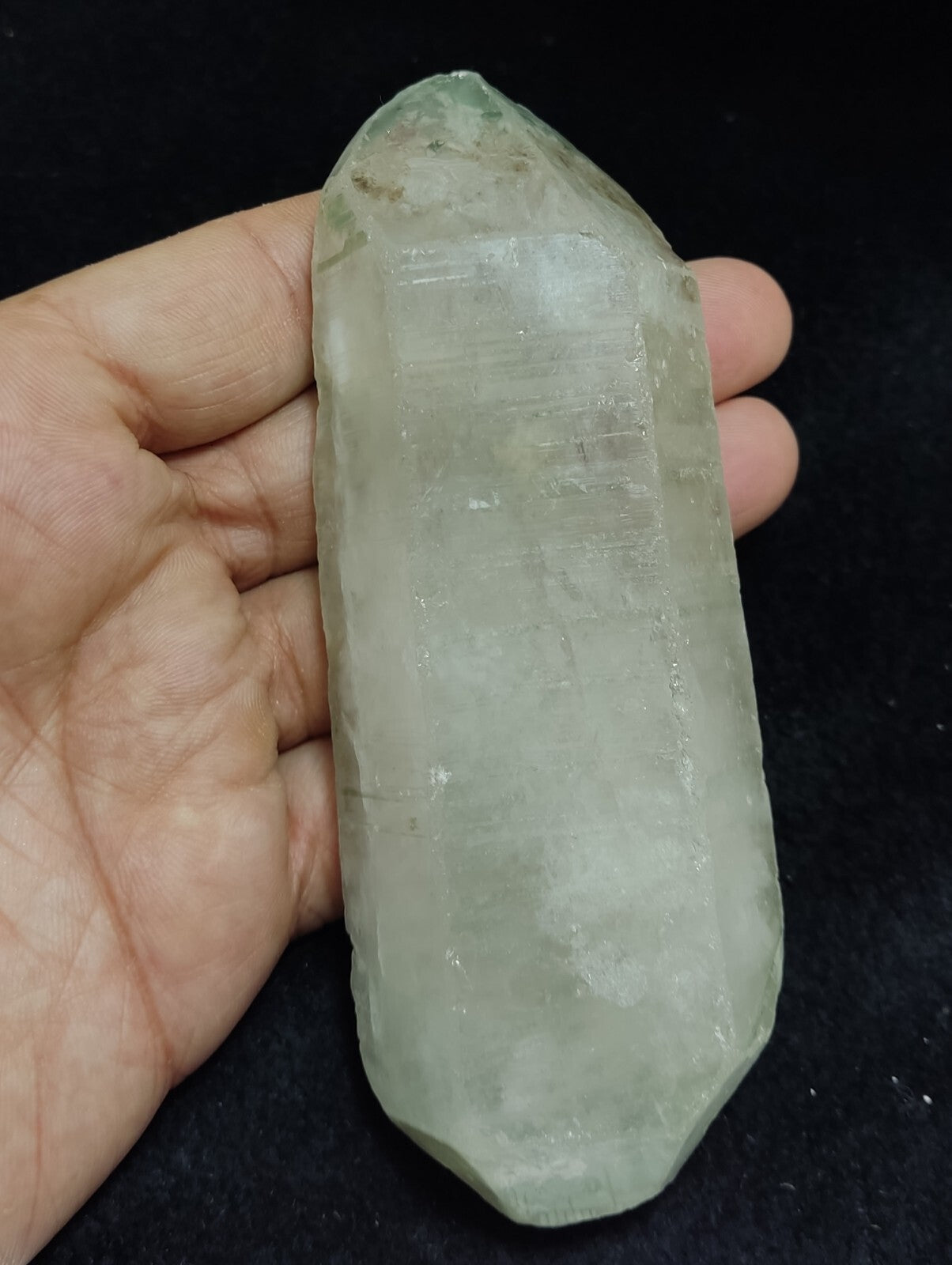 An Aesthetic terminated specimen of Quartz crystal 335 grams