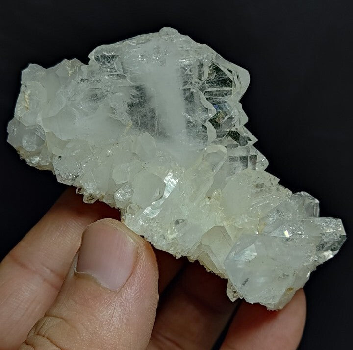 Natural faden Quartz on Matrix specimen 120 grams