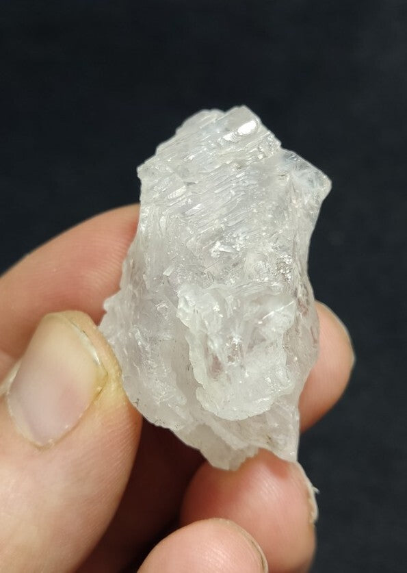 Natural Fully Etched Smoky Quartz 19 grams