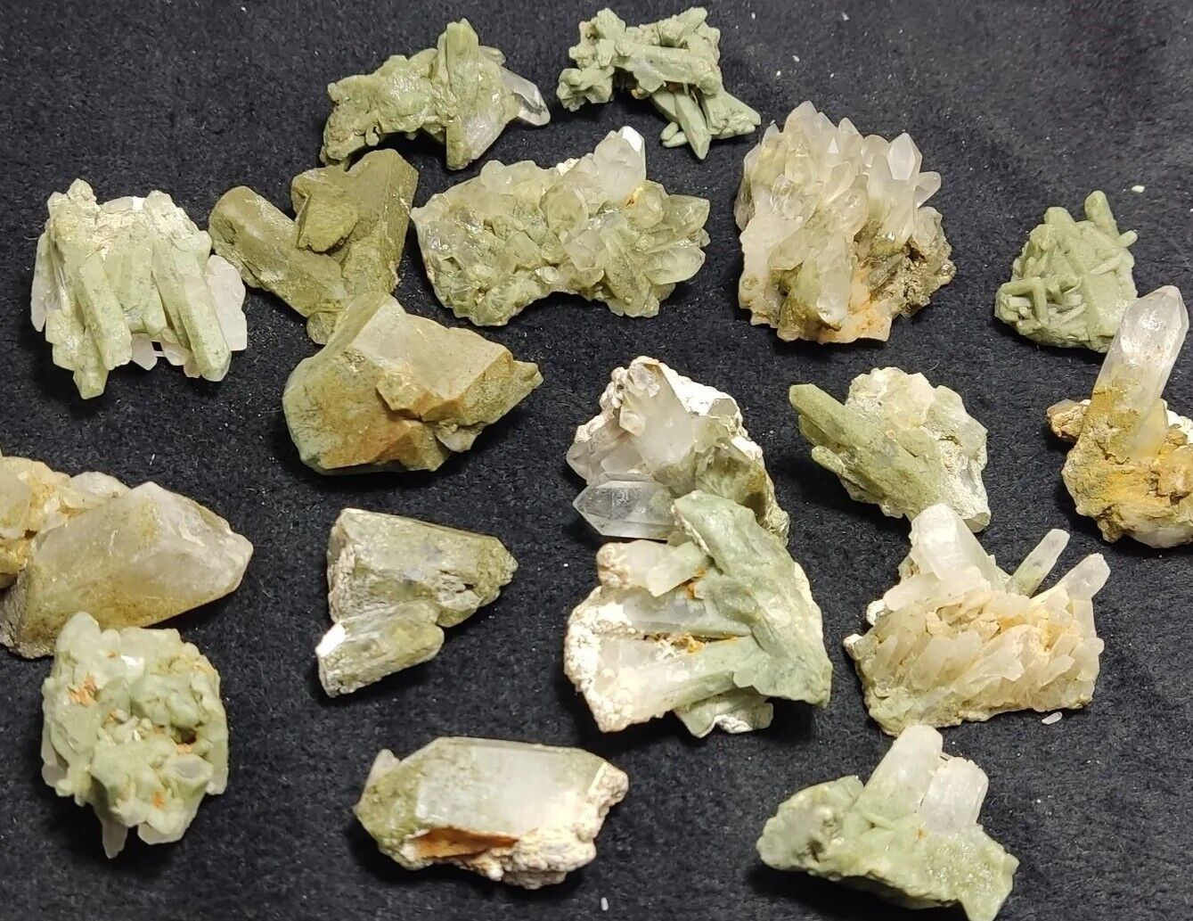 480 grams Chlorite Quartz crystals