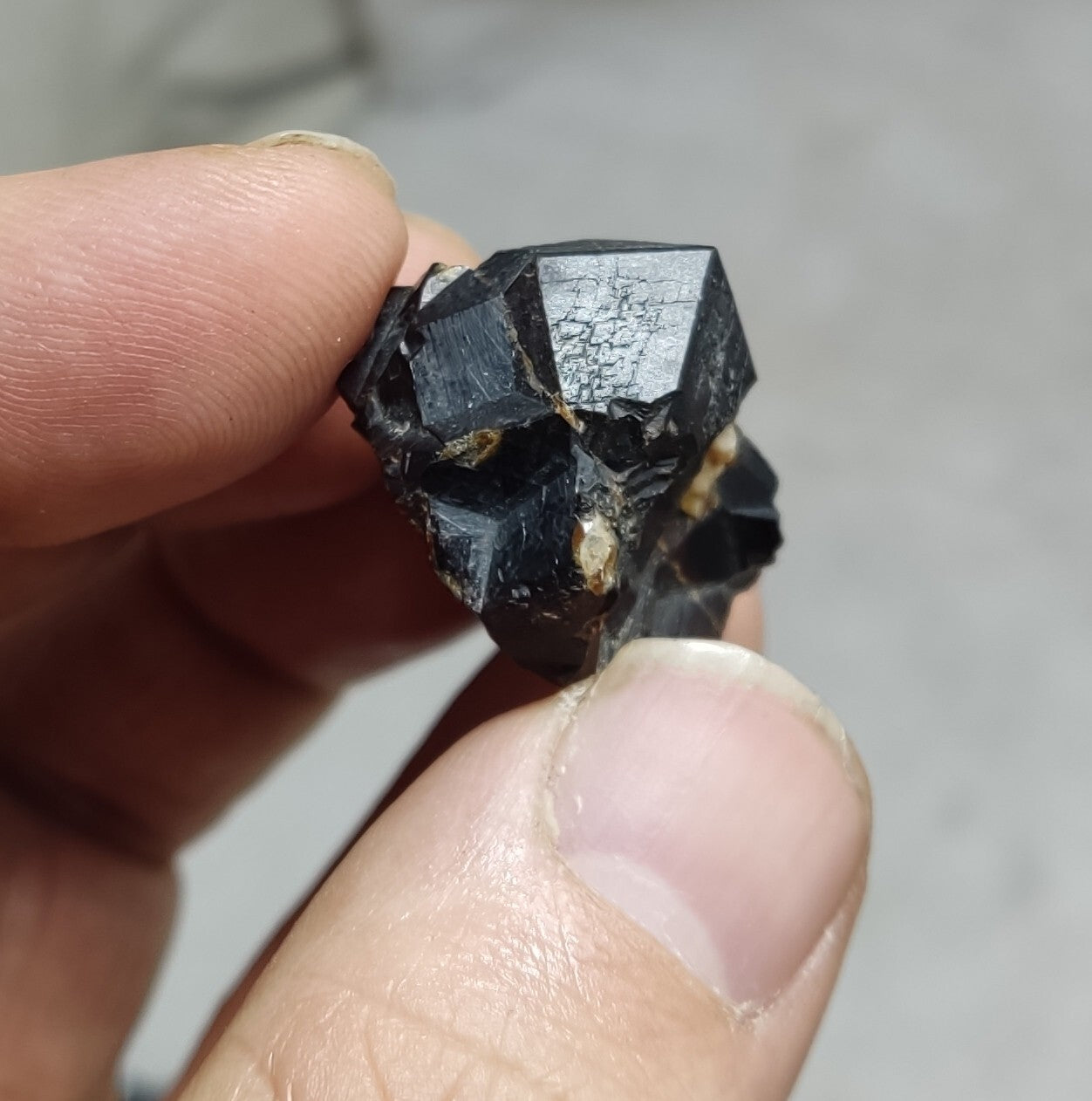 An Aesthetic specimen of andradite garnet 21 grams