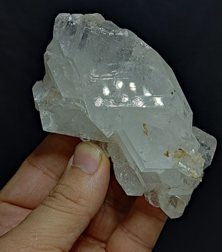 Natural Faden quartz Cluster 278 grams