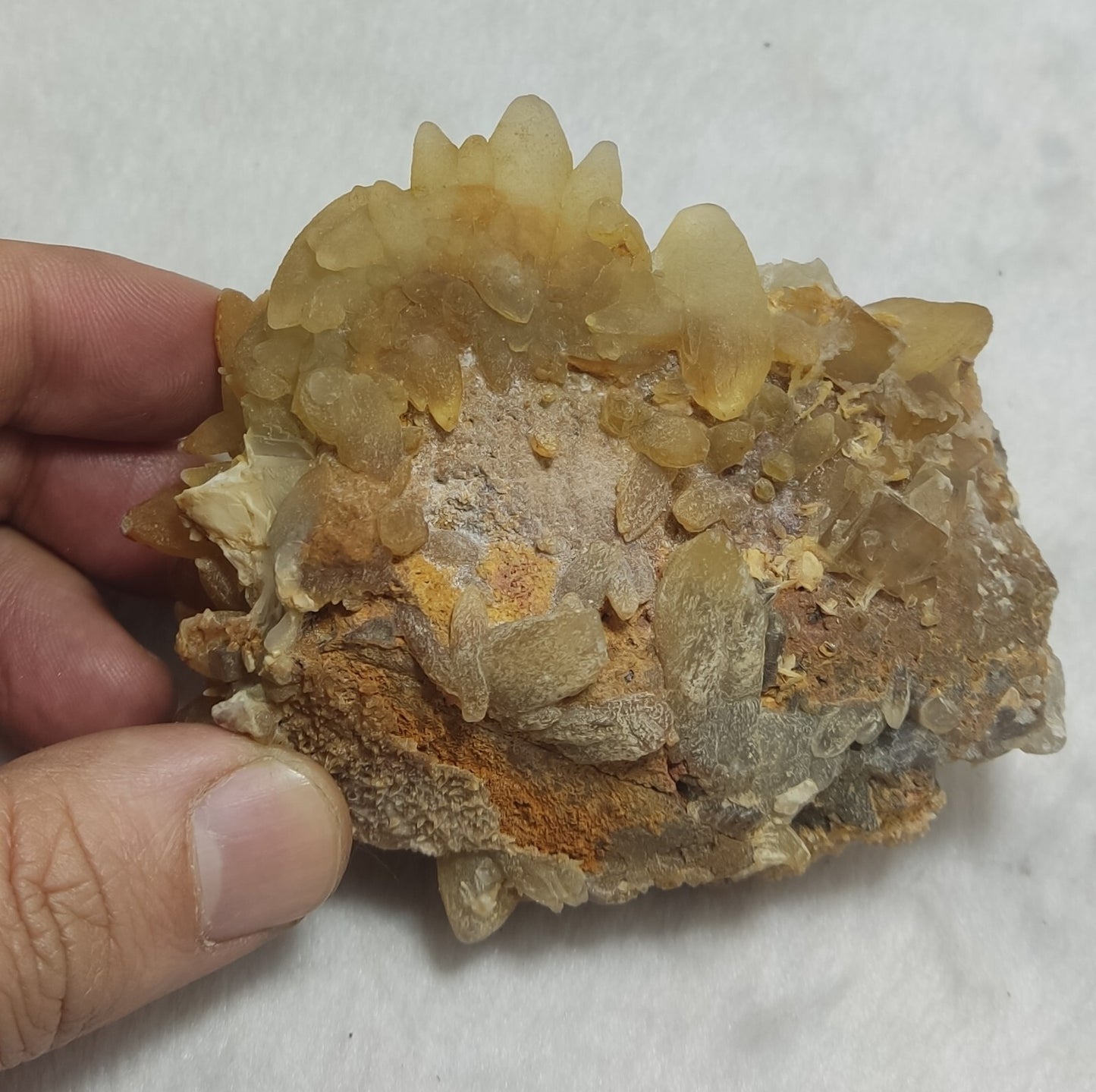 An amazing specimen of calcite 294 grams