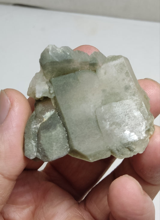 An Aesthetic Natural beautifully terminated Chlorite Quartz specimen 57 grams