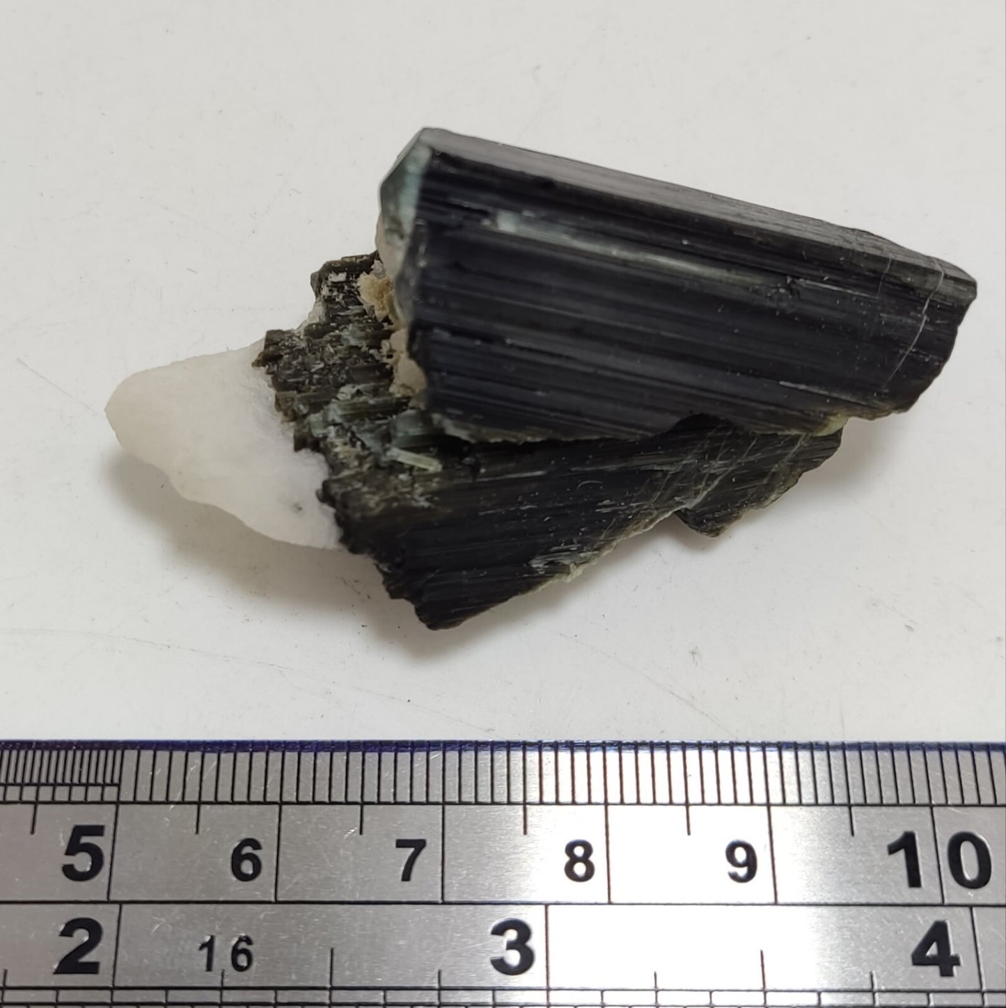 An aesthetic specimen of tourmaline crystals 36 grams