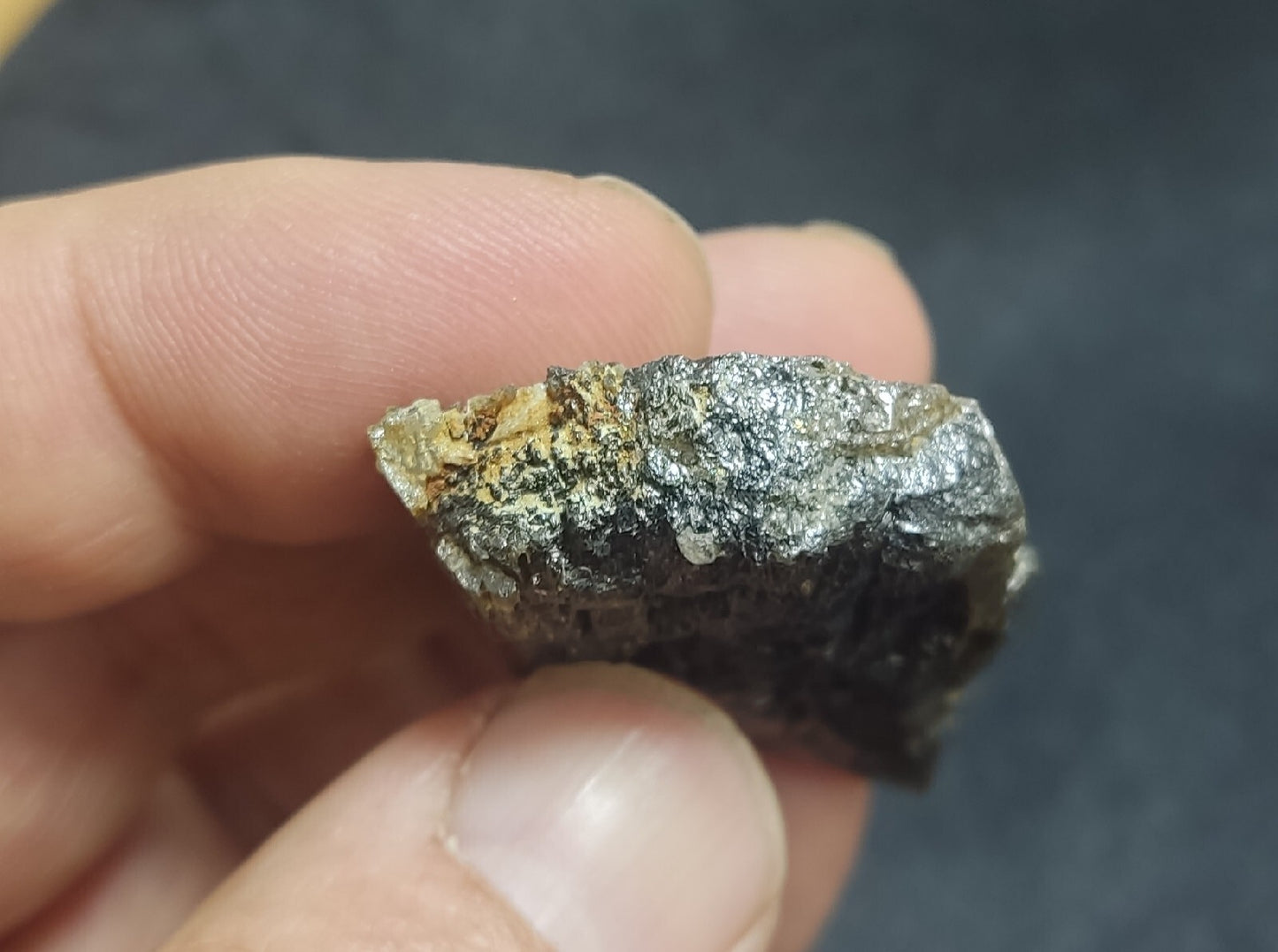 Single etched Epidote Crystal 32 grams