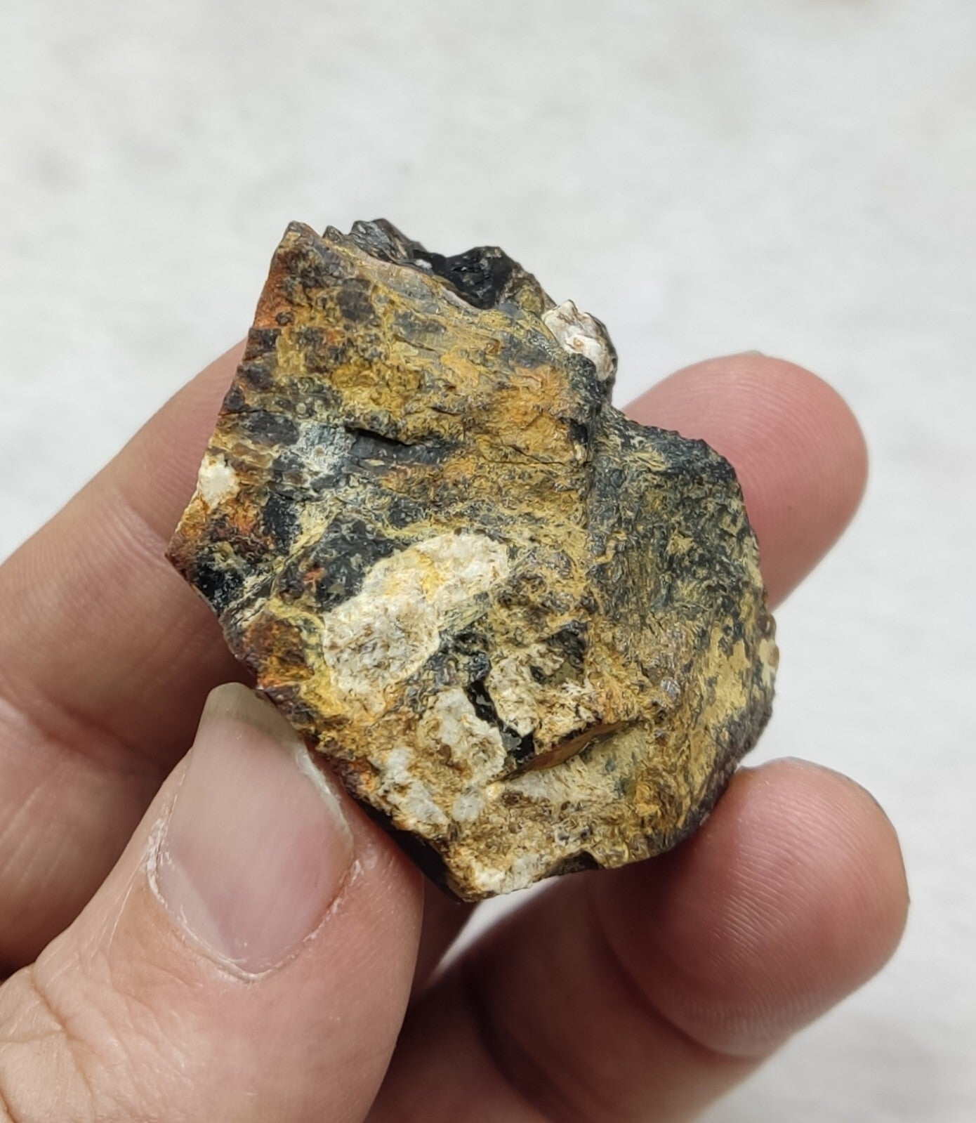 An Aesthetic specimen of andradite garnet crystal 19 grams