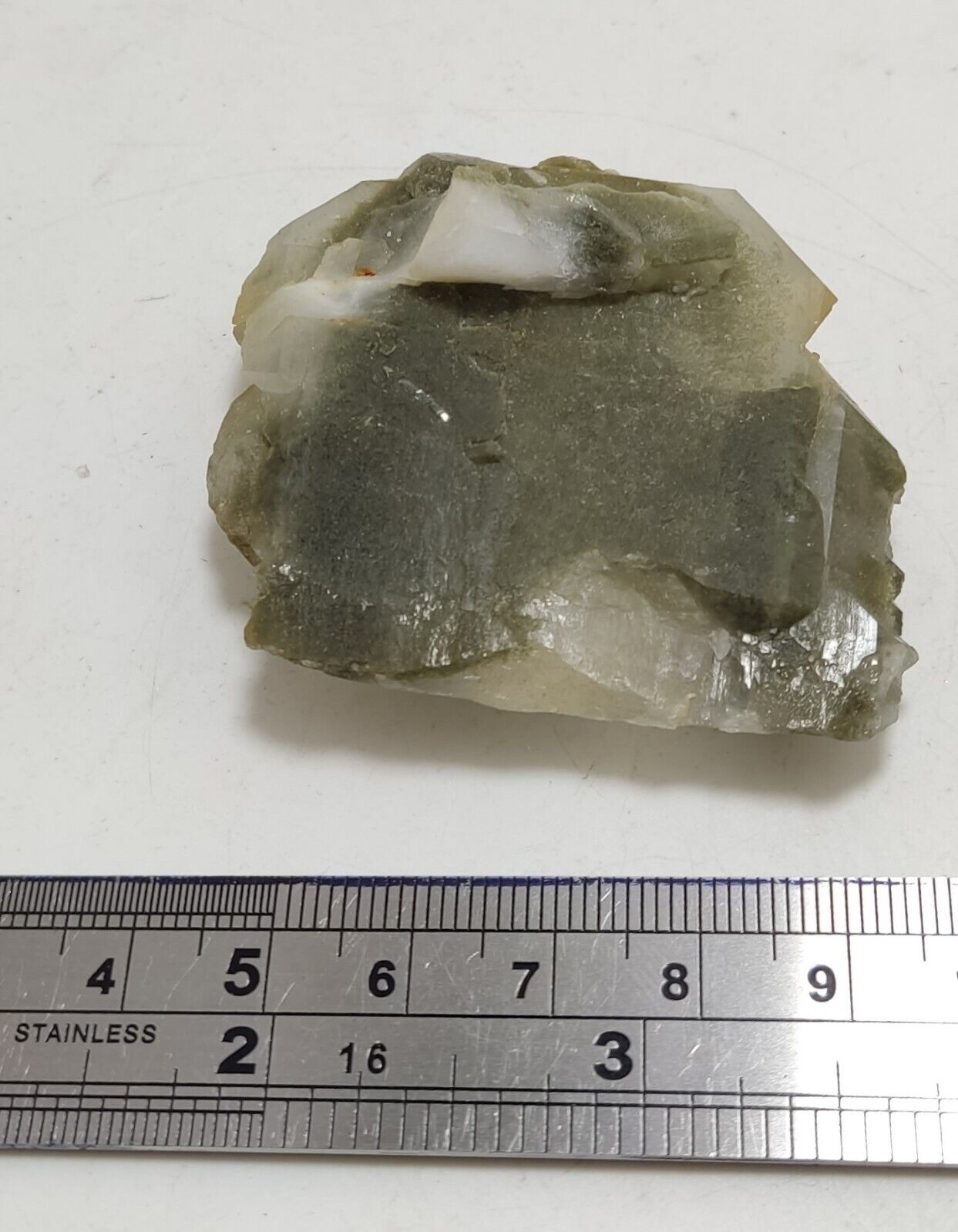 An Aesthetic Natural beautifully terminated Chlorite Quartz specimen 61 grams