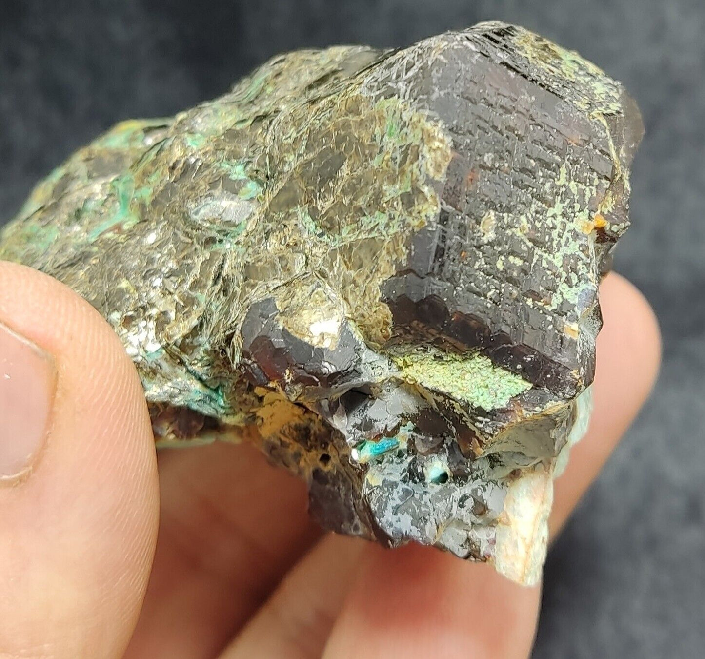 233 grams Aesthetic specimen Garnets cluster andradite garnets natural garnets
