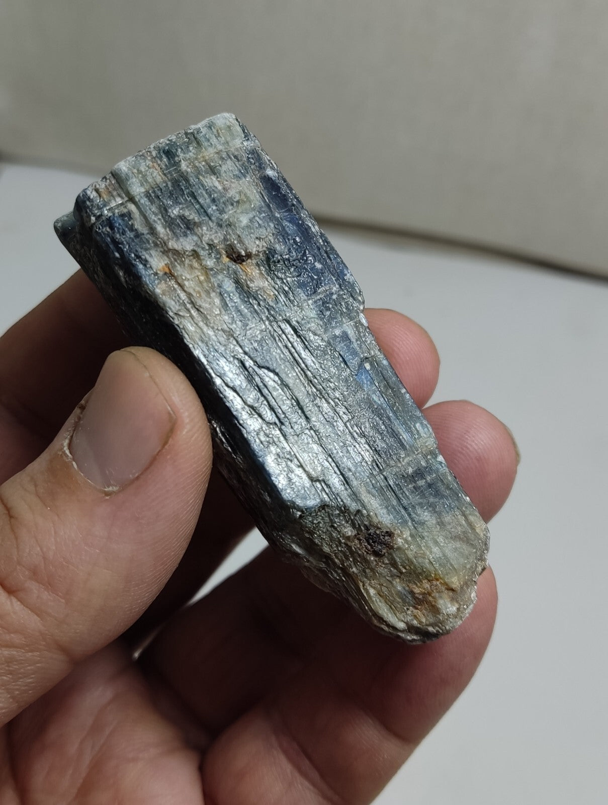 An Aesthetic specimen of blue kyanite crystal 73 grams