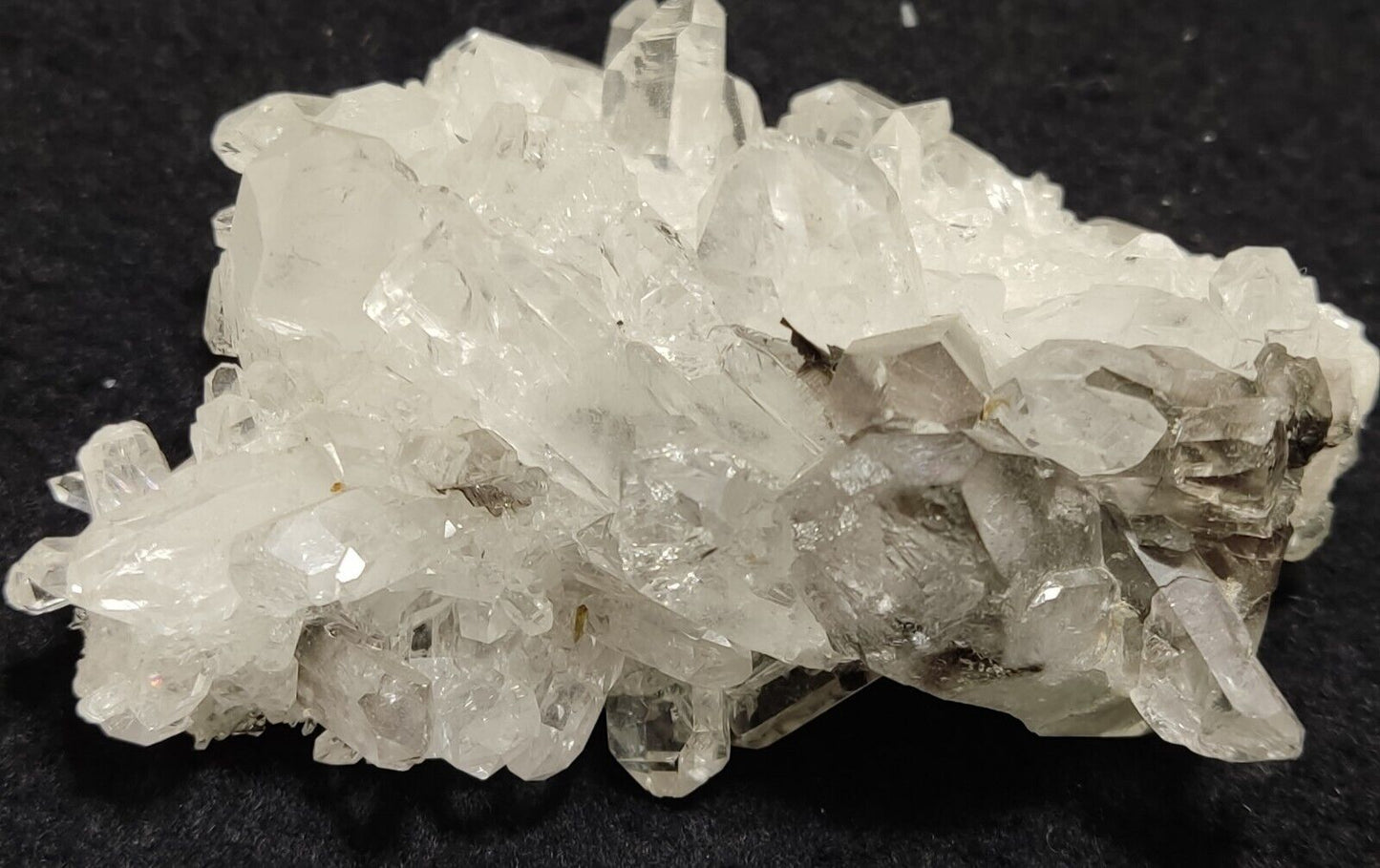 A very Aesthetic Natural terminated brookite included Quartz cluster 114 grams