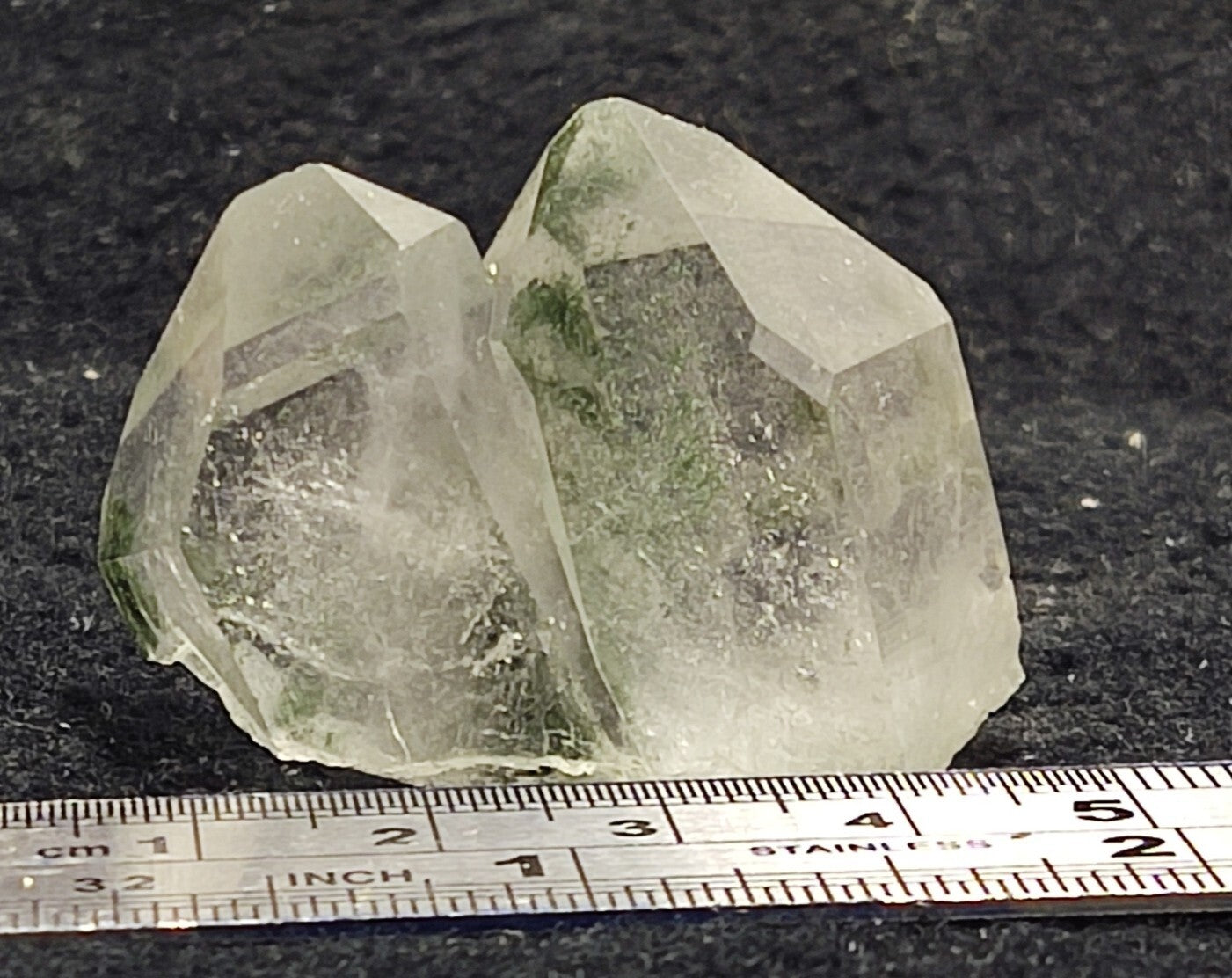 A very Aesthetic Natural beautifully terminated Chlorite Quartz 32 grams