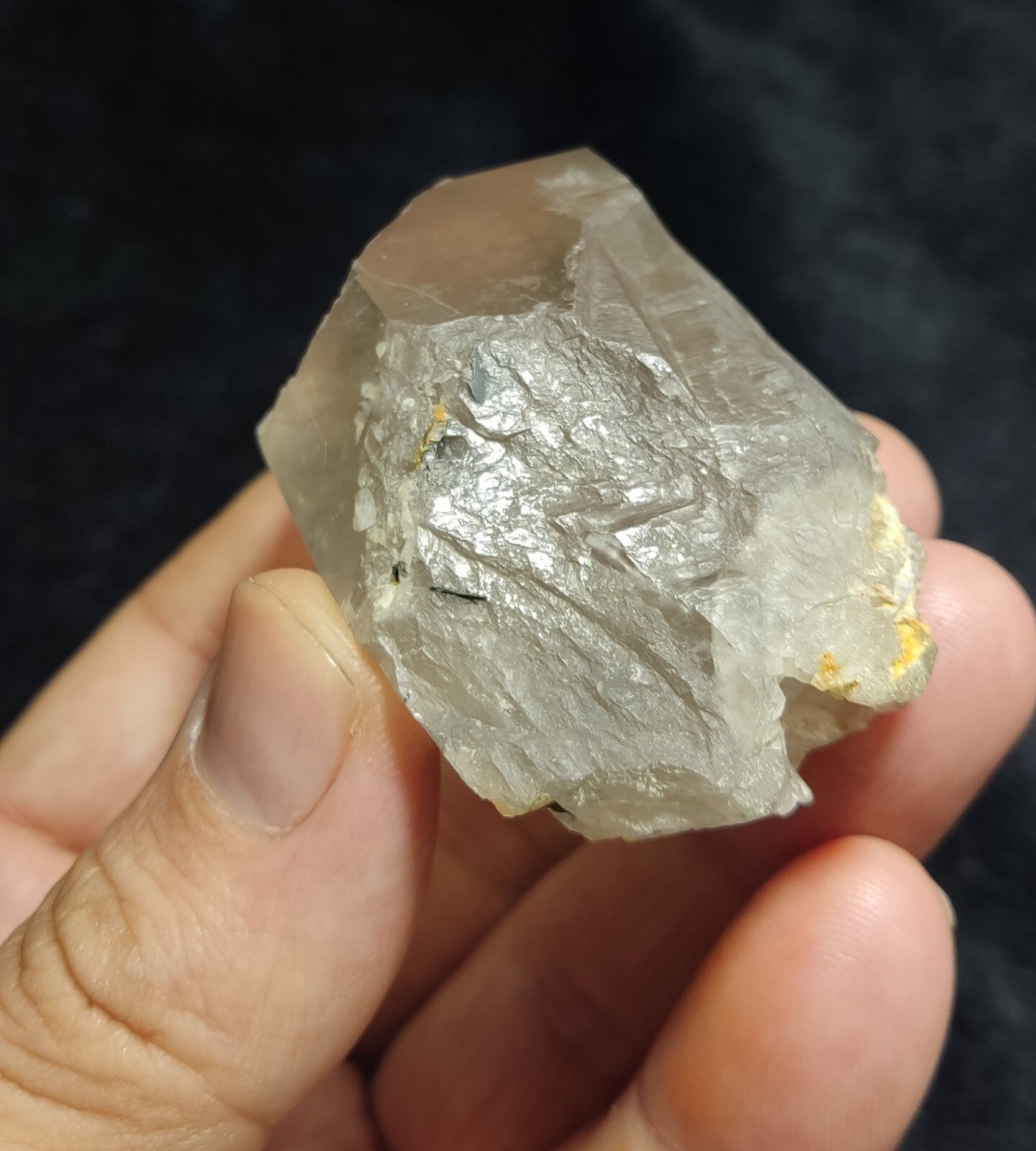 An Aesthetic Naturally terminated specimen of light Smoky Quartz 116 grams