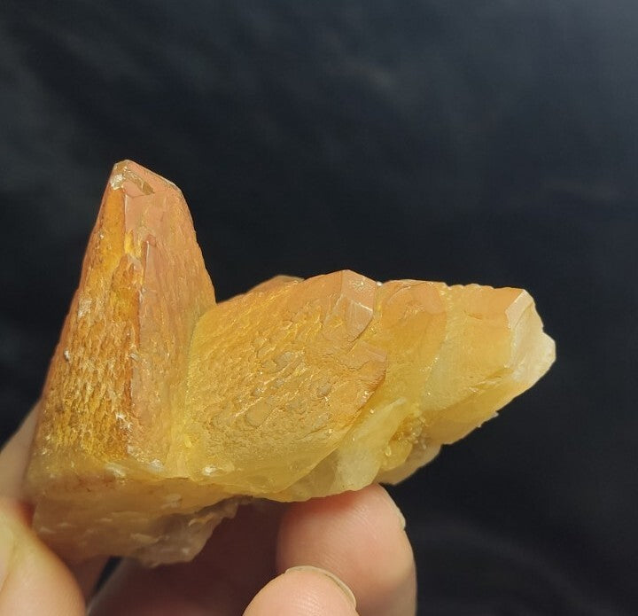 An Aesthetic Naturally terminated specimen of dogtooth calcite 93 grams