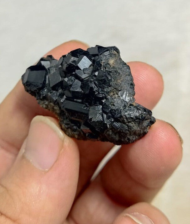 Andradite Garnets Cluster 26 Grams