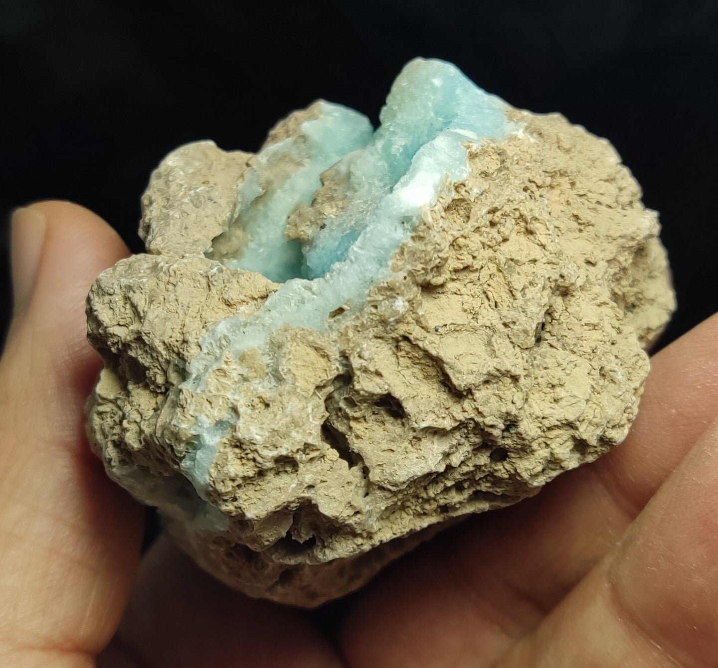 Natural Blue Aragonite 180 grams