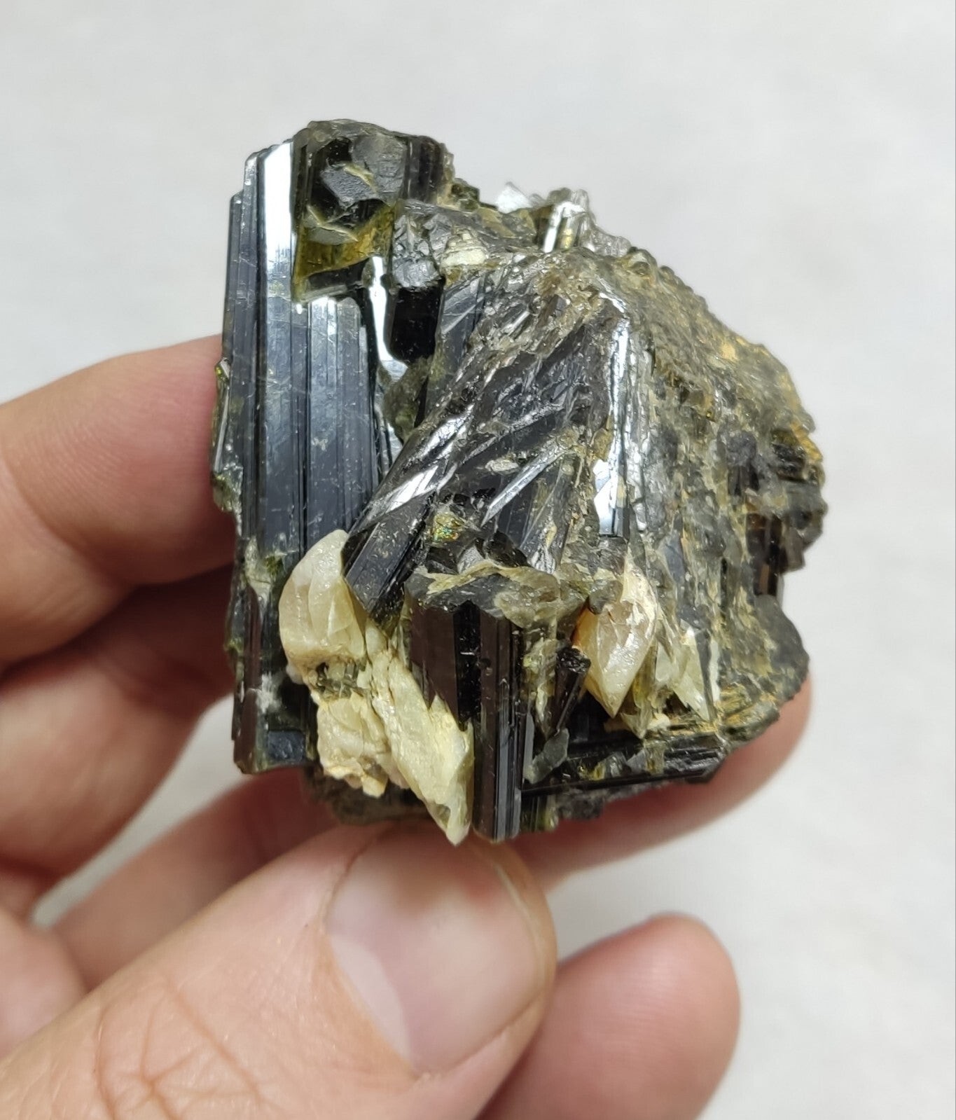 An Aesthetic specimen of epidote 97 grams