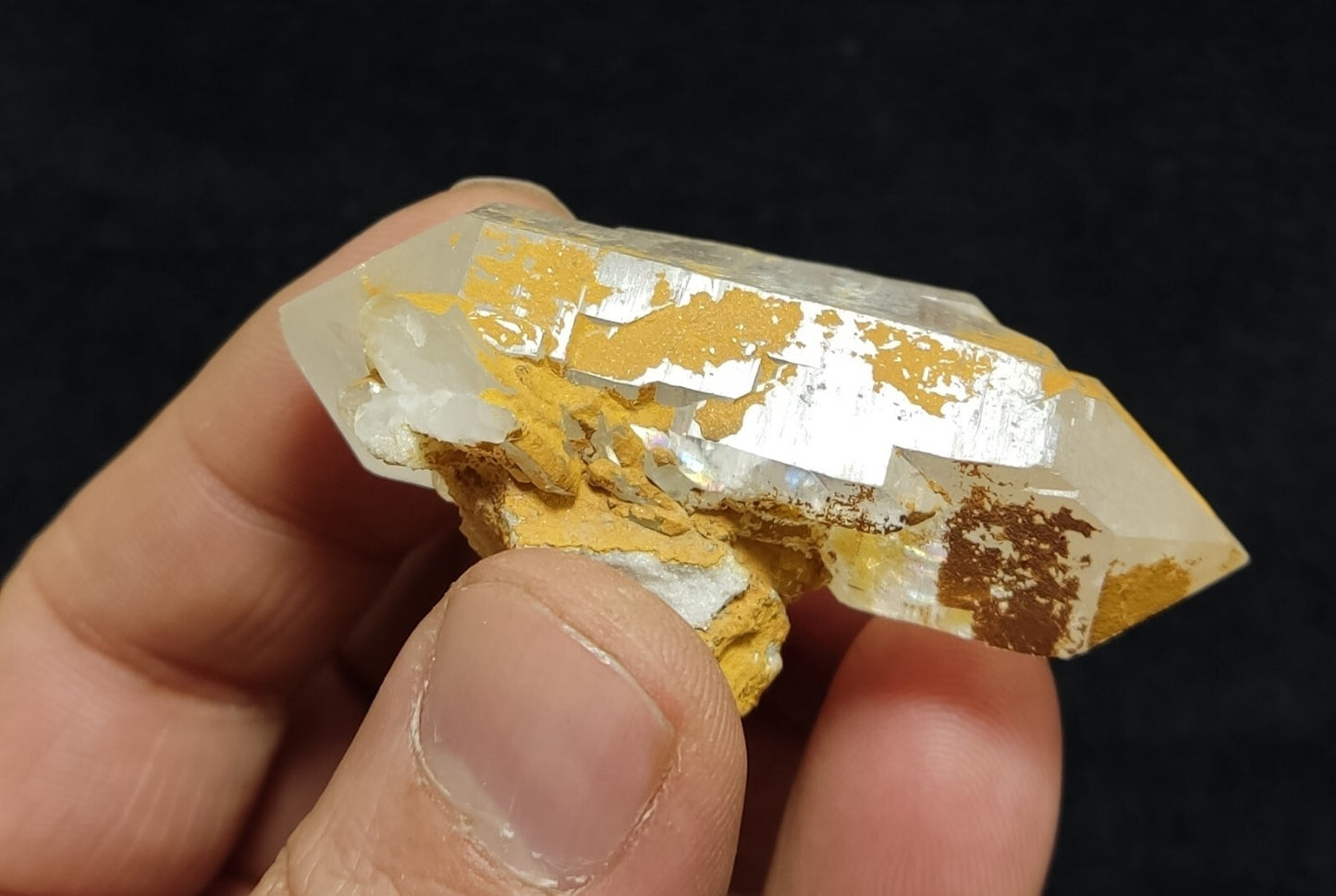 A very Aesthetic Natural beautifully terminated Quartz crystal 54 grams