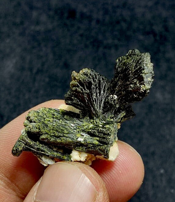 Natural Epidote On Matrix 8.5 Grams.
