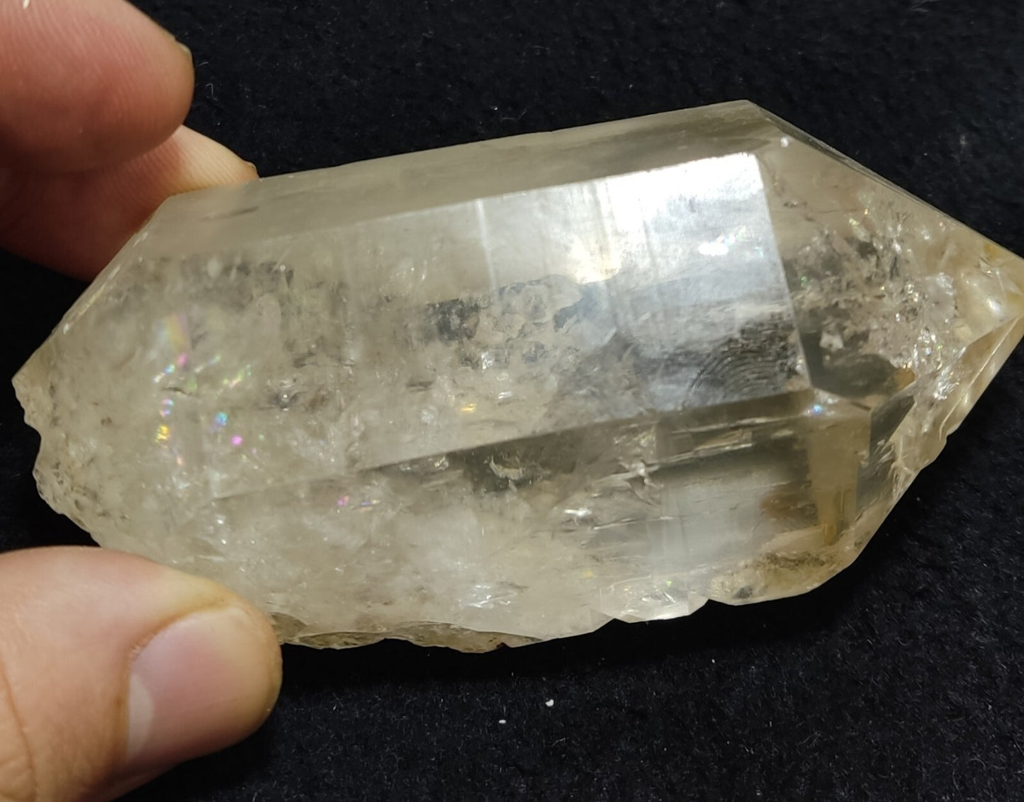 An Aesthetic terminated specimen of Quartz crystal 246 grams