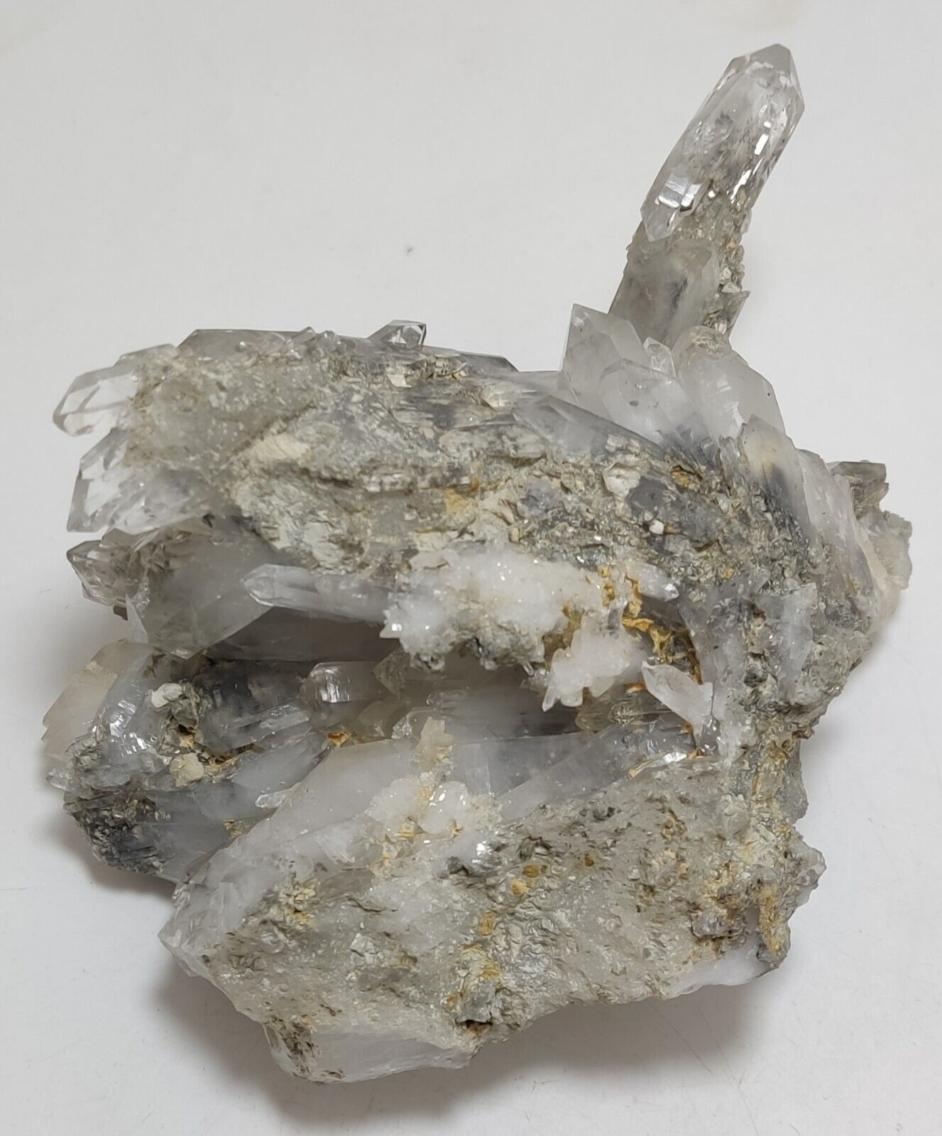 An Aesthetic Natural terminated chlorite quartz specimen 584 grams