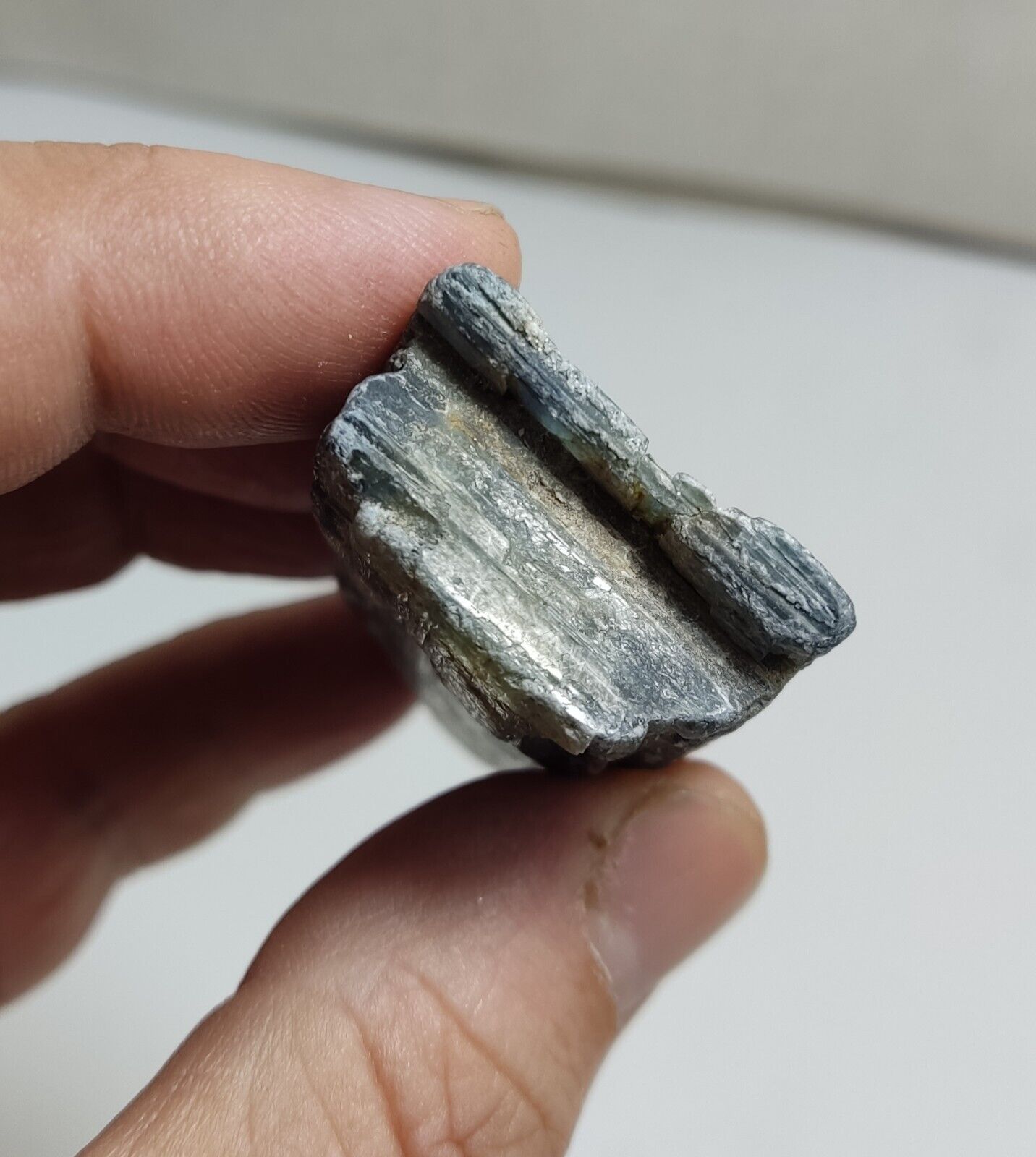 An Aesthetic specimen of blue kyanite crystal 73 grams