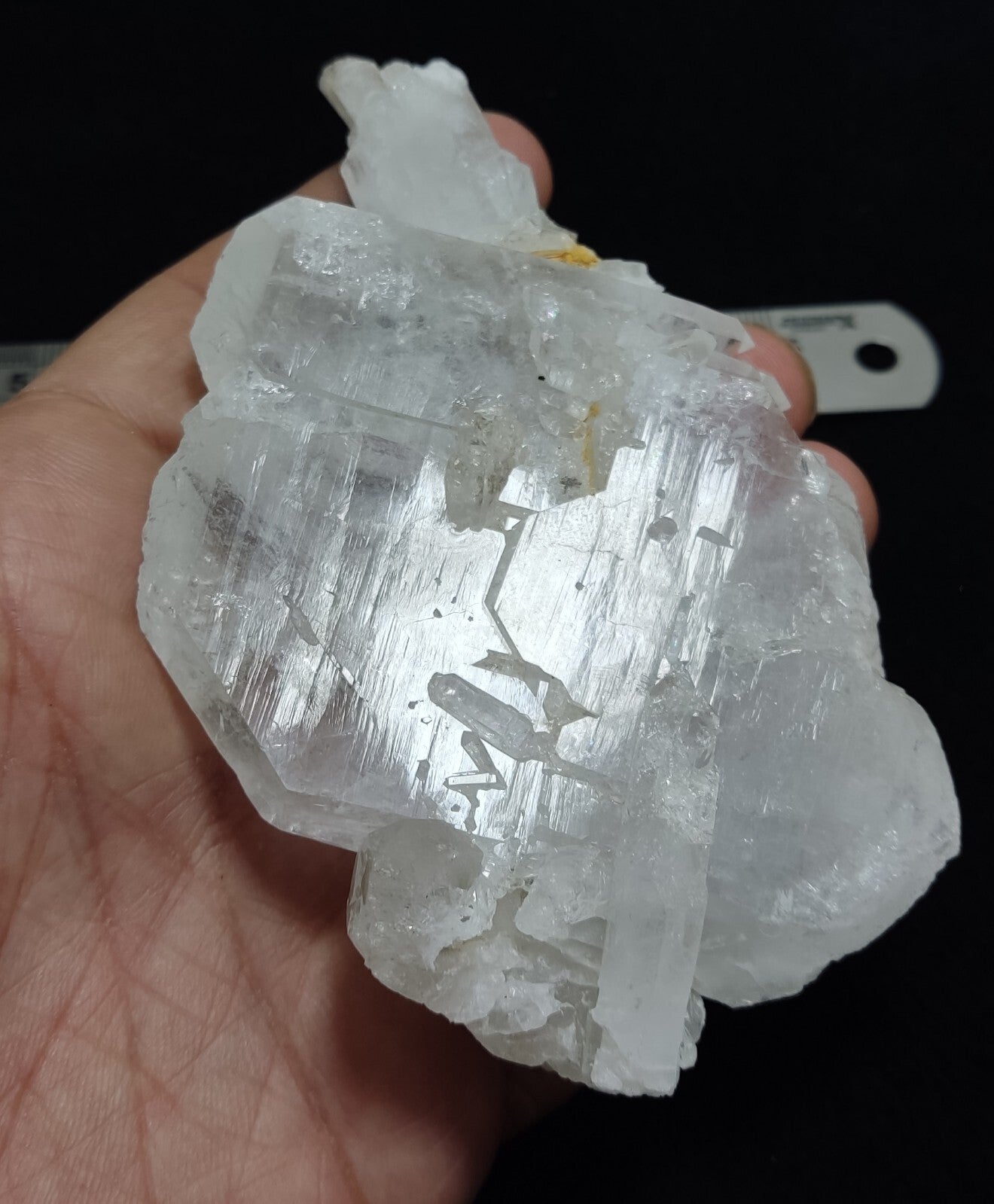 An Aesthetic terminated faden Quartz crystal specimen 223 grams
