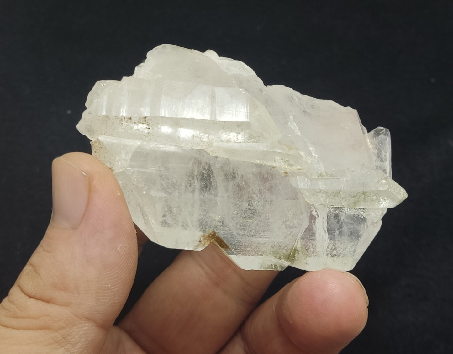 An Aesthetic Natural beautifully terminated faden Quartz specimen 94 grams