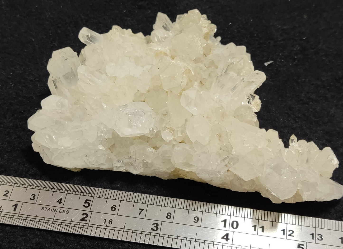 An Aesthetic terminated specimen of Quartz cluster 262 grams