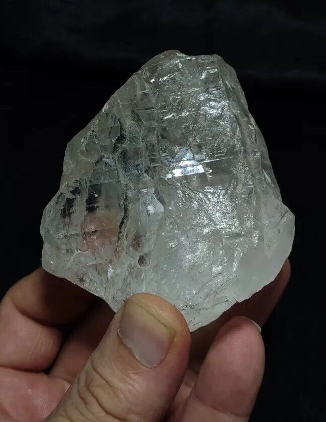 Natural Transparent Terminated Skeletal Like Quartz  397 grams