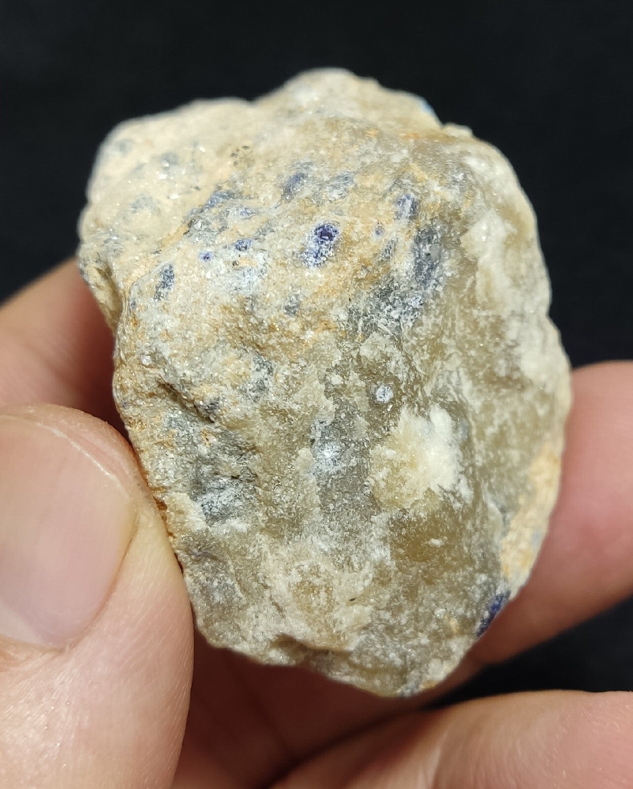 Fluorescent Afghanite on Matrix  66 grams