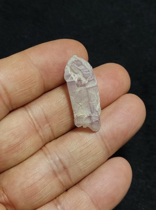 Miniature Etched Natural Amethyst Double Terminated 5 grams